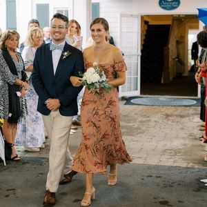 Reformation butterfly dress